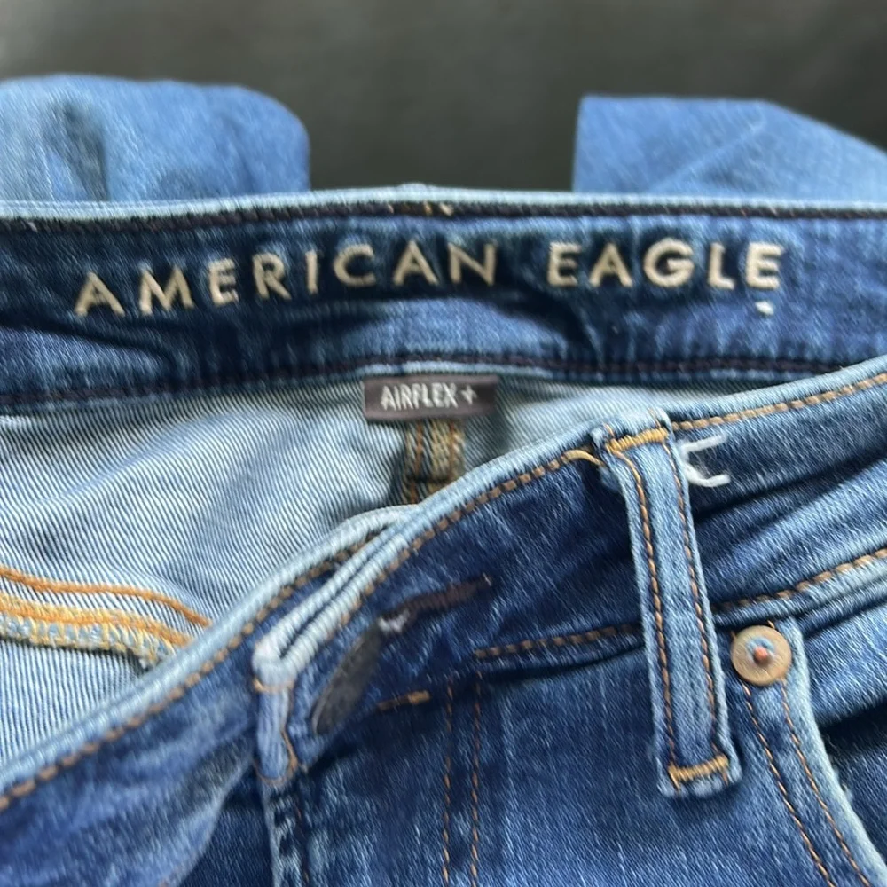 American Eagle Outfitters Blue Slim Jeans Vintage-Inspired